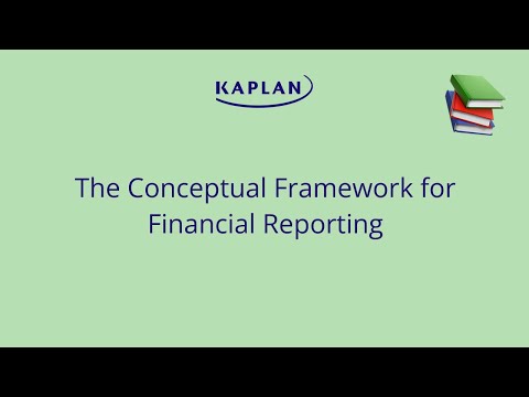 Video: Hva er det konseptuelle rammeverket for finansiell rapportering?