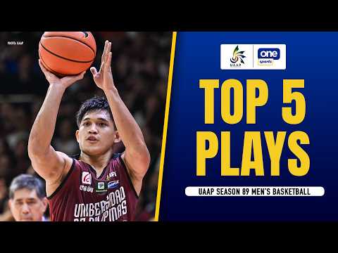 UP vs ADMU | TOP 5 PLAYS | UAAP SEASON 89 MEN’S BASKETBALL | SEPT 19, 2026