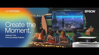 Epson Lifestudio Pop Full HD Personal Lifestyle Projector