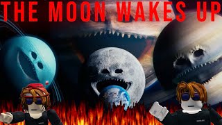 The moon wakes up part 1: the gas giants #roblox #horror #battle