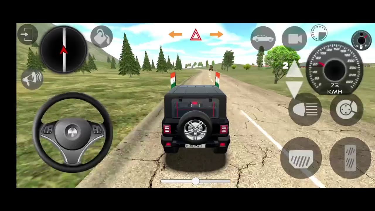 Modified Mahindra thar 