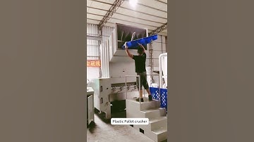 A Video To Understand The Birth And Death Of Plastic Pallets #automation #factory #manufacturer