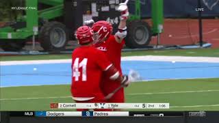 Highlights: Cornell MLAX vs Yale | Ivy Title Game - 5/6/18