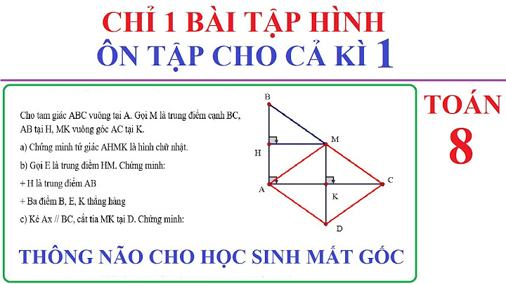 Các kiến thức về toán hình 8 bài 1 2