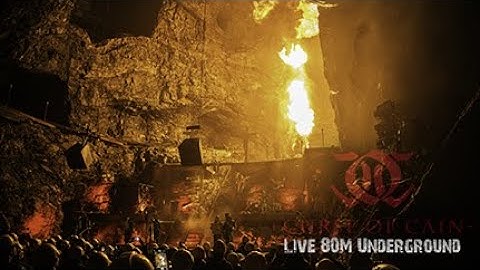Curse of Cain – LIVE 80 Meters Underground | Adventure Mine, Dalarna (Official Livestream 2024)