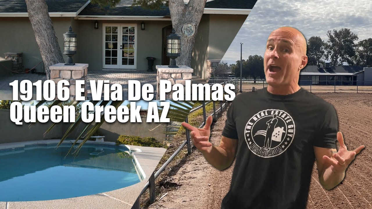 19106 E Via De Palmas RLS8GUY 2.33 Acre Horse property for Sale Queen