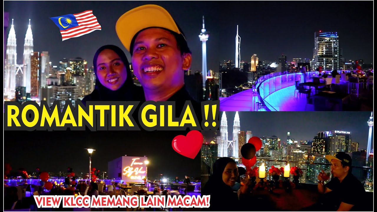 ROMANTIK GILA! MALAM ANNIVERSARY PALING INDAH DI SKY LOUNGE KUALA LUMPUR VIEW KLCC MEMANG LAIN MACAM
