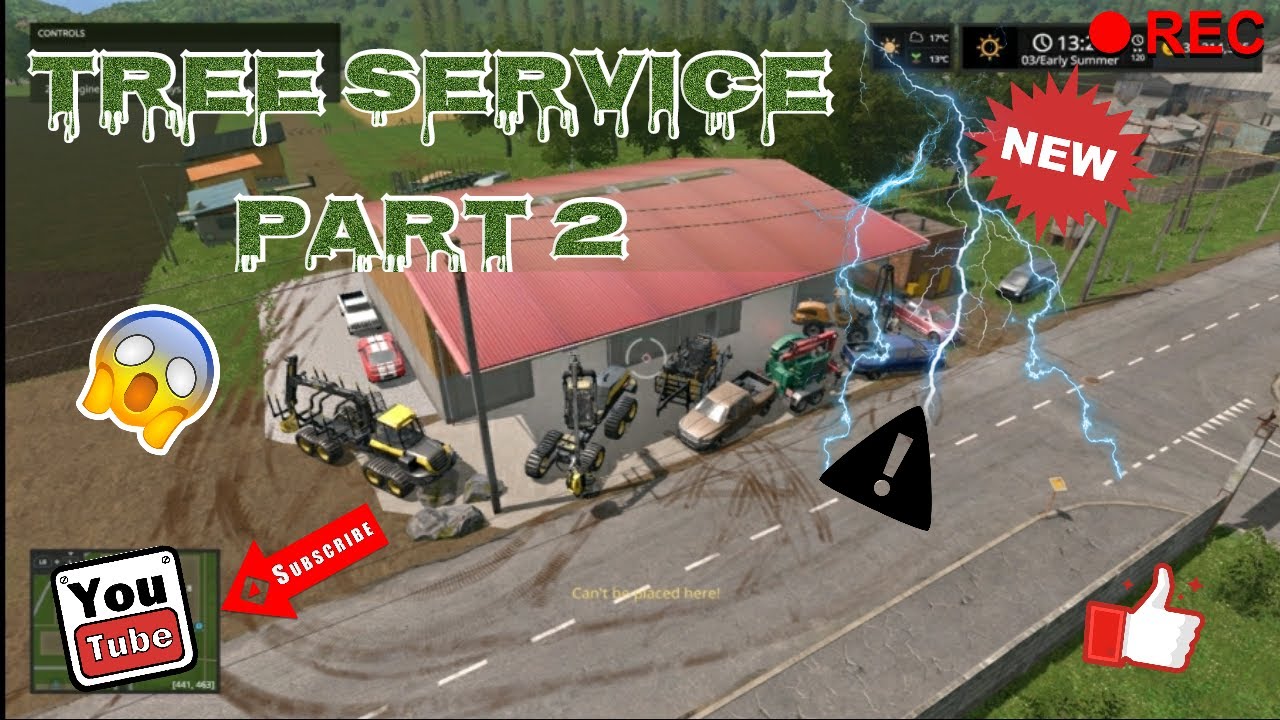 Farming Simulator 17 (XBOX) Tree Services/Part 2