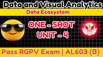 Data and Visual Analytics | AL603 (B) Unit 4 One Shot | RGPV Exam 2025🔥 | Complete Notes  🚀