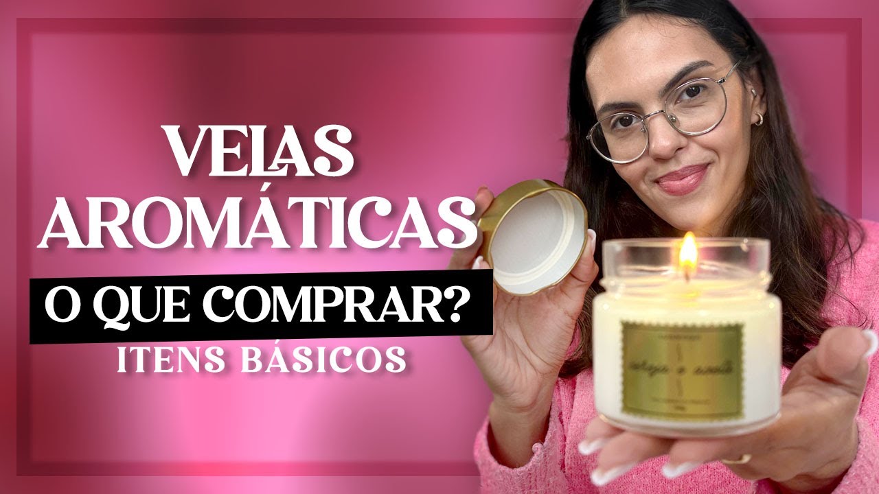 Quer fazer velas aromáticas? Veja os itens indispensáveis!