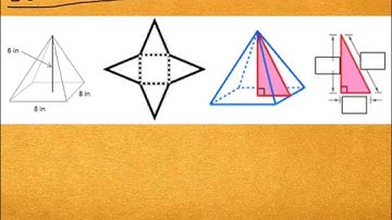 Geometry Video 11-10 Surface Area and Volume of a Pyramid