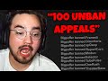 MY BIGGEST UNBAN APPEALS VIDEO YET!