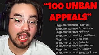 MY BIGGEST UNBAN APPEALS VIDEO YET!