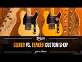 The MOST USELESS comparison EVER! Squier Classic Vibe 50's Telecaster vs. Fender Custom Shop Tele!