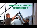 Traditional Window Cleaning Techniques – Tutorial  Video 2 - UNGER