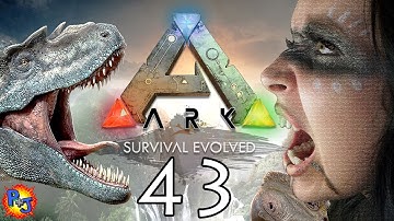 Lets Play ARK: Survival Evolved PS4 Split-screen Multiplayer | Co-op Gameplay Part 43 (P+J)