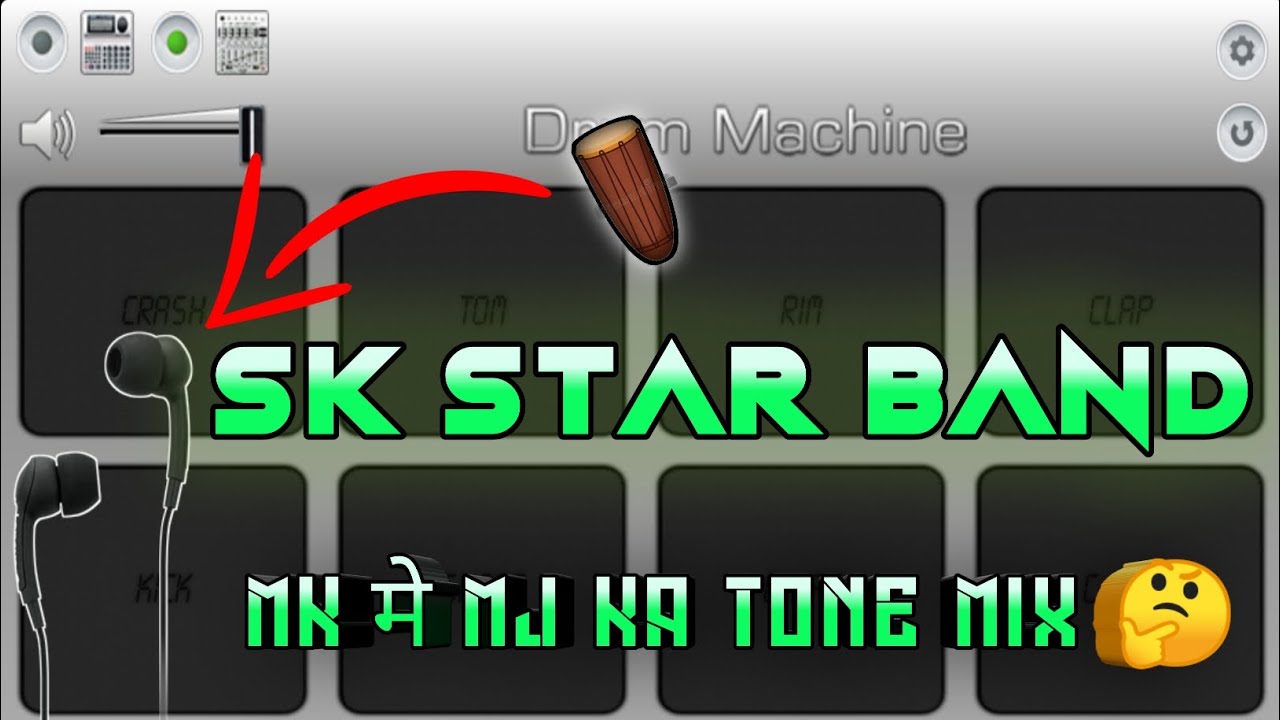 sk star band | adivasi mobile octapad timli patch