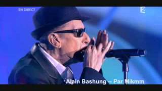 Video thumbnail of "Alain Bashung - Résidents de la République - Victoires 2009"