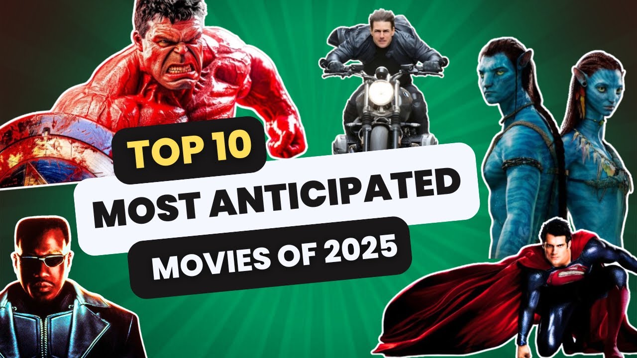 Top 10 Most Anticipated Movies of 2025 (MUST SEE)! - YouTube