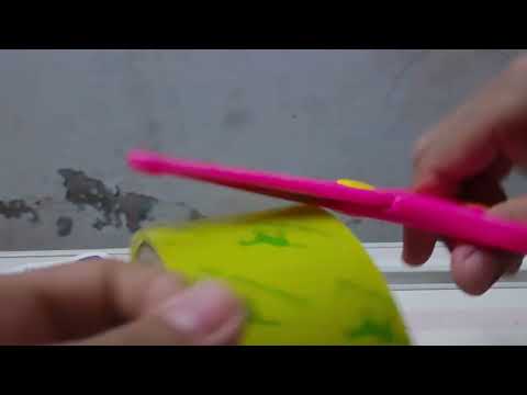 How to make a keychain with a sticky note 🗒️ Easy 