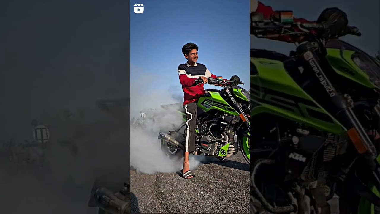 Duke 250 for burnout by Anmol for s2man vlog