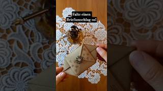 Vintage-Briefumschlag #letter #envelope #explore #shortsfeed #technique #craft #unique