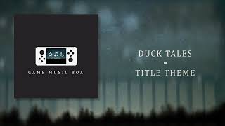 Duck Tales - Title Theme - Music Box Arrangement @thegamemusicbox