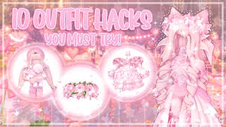 ✨10 valentines outfit hacks you MUST try! || Royale High || FaeryStellar✨
