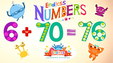 Endless Numbers 76 | Learn Number Seventy-six | Fun Learning for Kids
