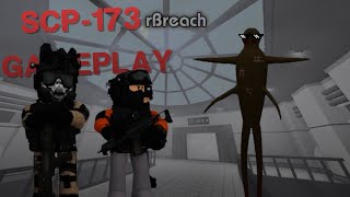 SCP-173 Gameplay | rBreach | Roblox