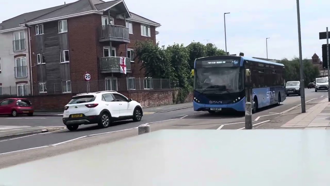 First Solent Route 2 Bus Star 67266 (YX69 NPV) in Copnor Road