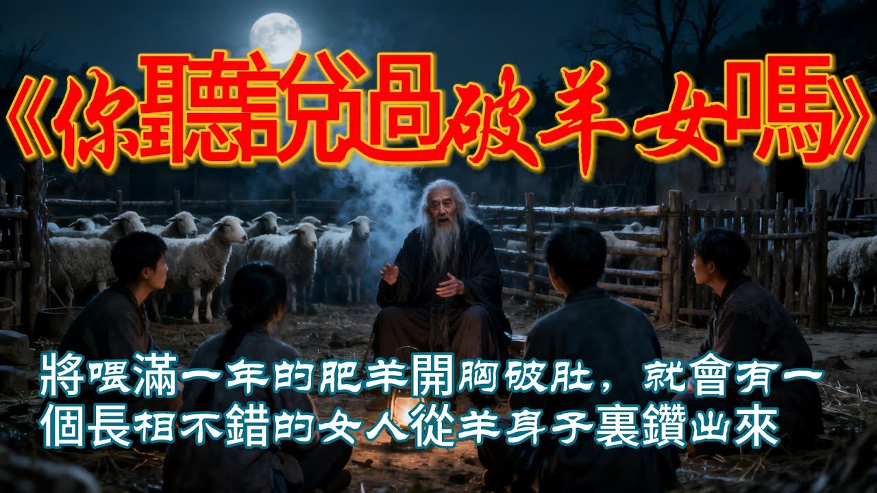 破羊女：羊腹中鑽出的絕美新娘