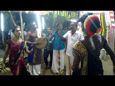 கணியான் பாட சுடலை ஆட தீப்பந்தம் தூக்கி ஆடிவரும் சுடலை-Kaniyan Koothu-Sudalai Madasamy kovilkodai