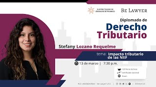 17.Impacto tributario de las NIIF