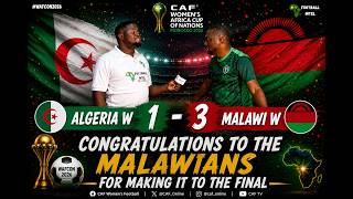 ALGERIA W  1-3 MALAWI W   || WAFCON 2026 HIGHLIGHTS