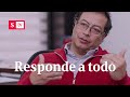 Gustavo Petro responde todas las preguntas de cara a su campaña presidencial | Semana Noticias