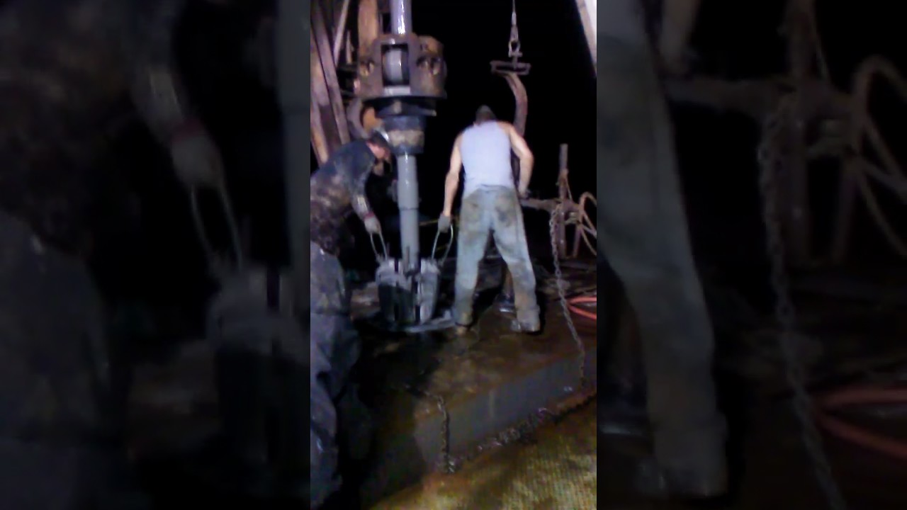Throwing the spinning chain on a drilling rig YouTube