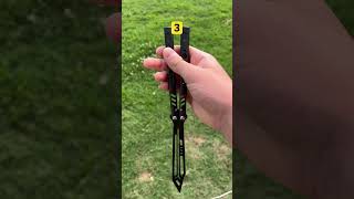 Balisong tutorial- icepick 😎 #shortsfeed #balisongtricks #balisongtrainer #balisong #subscribe