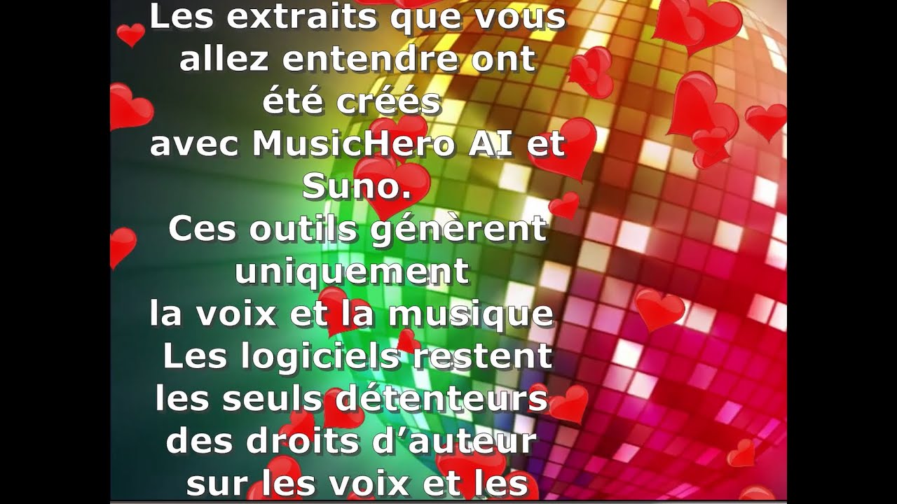 Extrait de plusieurs chants avec diverses interprétations musicales