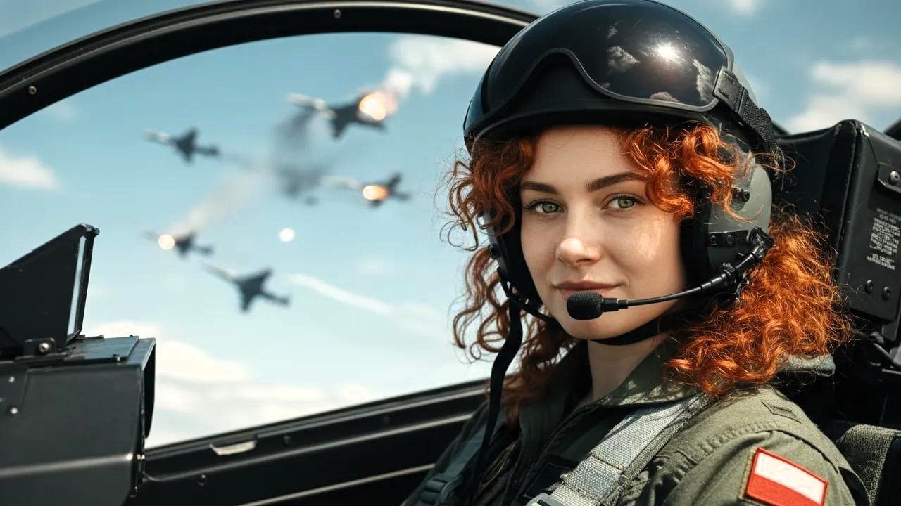 Oni lekceważyli ją, aż stanęła do walki, używając Apache przeciwko sześciu myśliwcom wroga