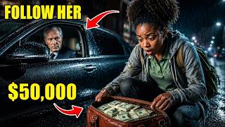 Billionaire Saw A Black Girl Return 50 000 She Found Then He Followed Her Home
