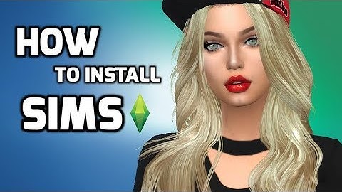 The Sims 4 - Tutorial: How to install sims with CC from TSR!
