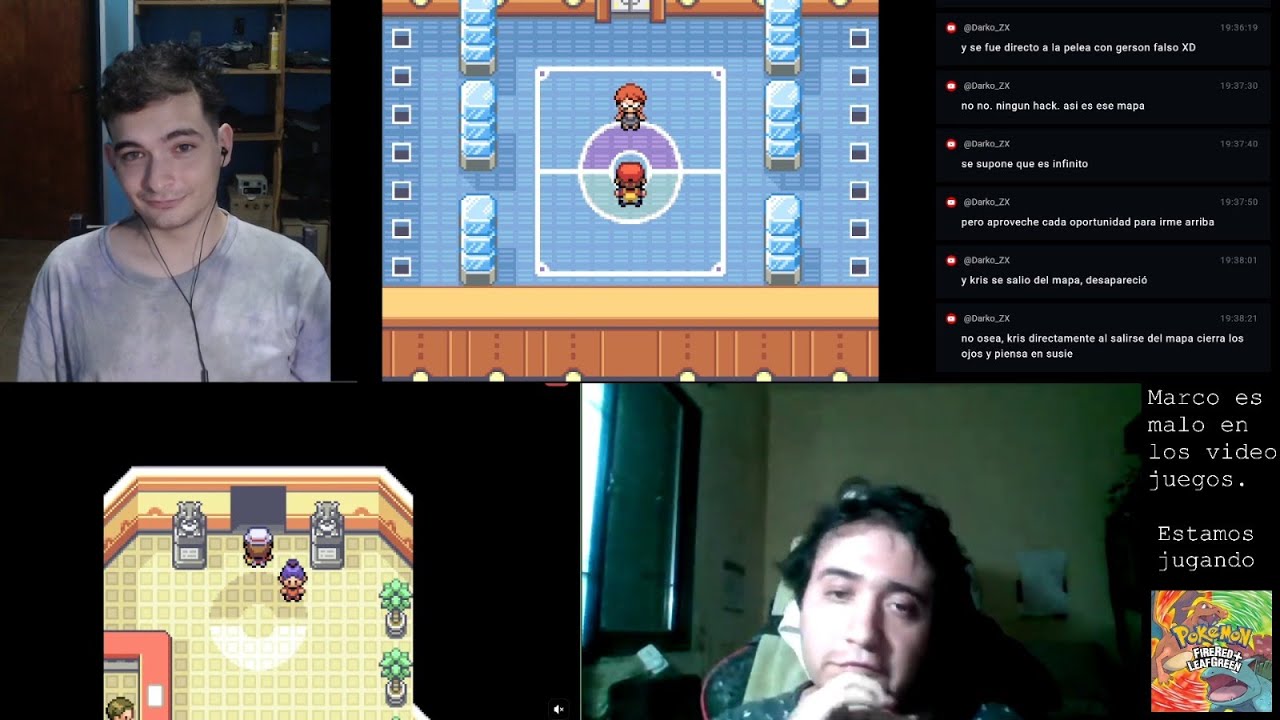 HACIA LA LIGA - Pokémon Rojo Fuego / Verde Hoja Plus DUALOCK (12) - Marco es malo en los videojuegos