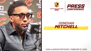Cleveland Cavaliers: Superstar Donovan Mitchell Meets With Media After Cavs Throttle Knicks