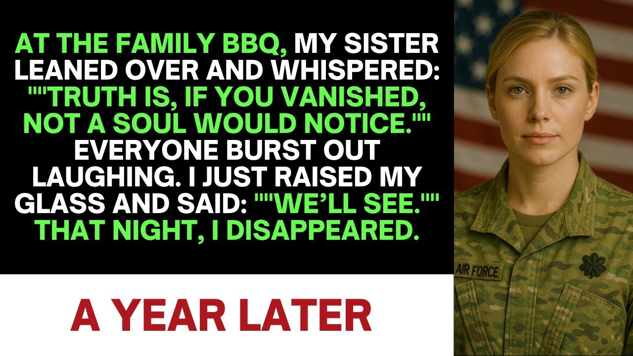 My Sister Tried to Humiliate Me at the BBQ — I Stayed Silent and Walked Away