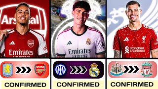 Summer Confirmed Transfer News 2026,✅ Ft. Rogers to Arsenal, Bastoni to Real Madrid...🤯🔥