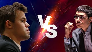 Magnus Carlsen plays Alireza Firouzja with less than a minute!! #chess