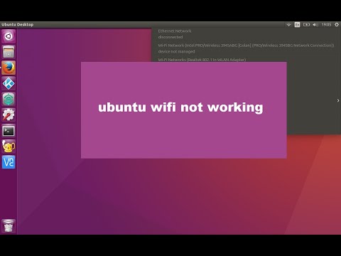 Ubuntu wifi not working