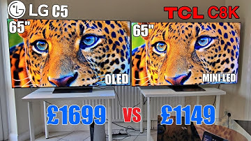 TCL C8K vs LG C5 – Mini-LED vs OLED! De ultieme tv-vergelijking