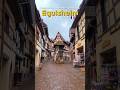 Eguisheim, France: The Beautifully Preserved Fairytale Village #travel #france #alsace #colmar